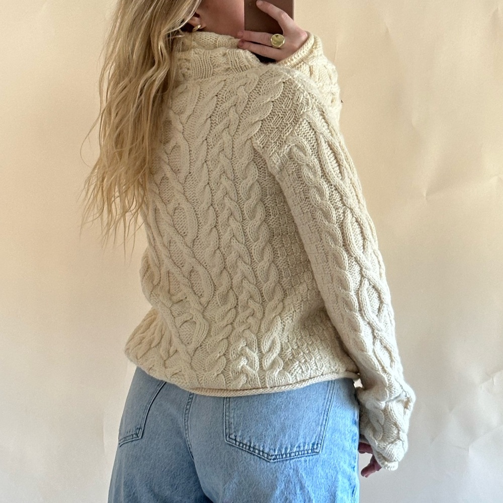 Inis Crafts Wool Sweater - Picture 2 of 4